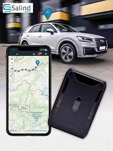 Salind 11 GPS-Localizzatore gps per auto, moto e molto altro-Calamita incorporata